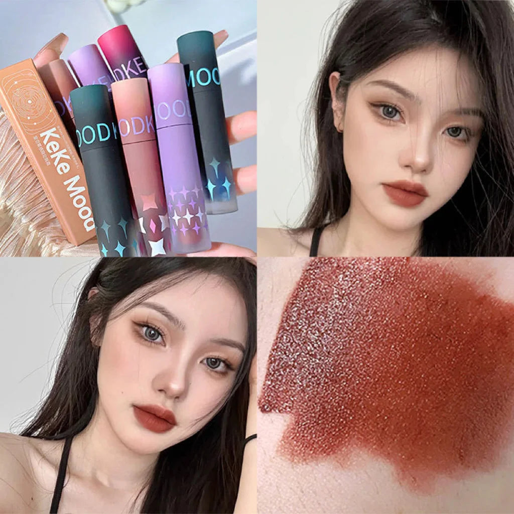 Gothic Matte Lipstick – Waterproof Dark Lip Color | KEKE MOOD