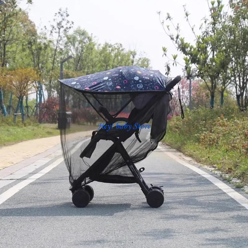Baby Stroller Sunshade Canopy | Universal Pram Awning Cover