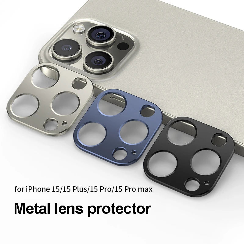 Aluminum Alloy Metal Lens Ring Accessories iPhone15 Pro Max Camera Protector iphone Accessories iphone 15 Pro Max Case Peaceful Pleasures Health and Wellness