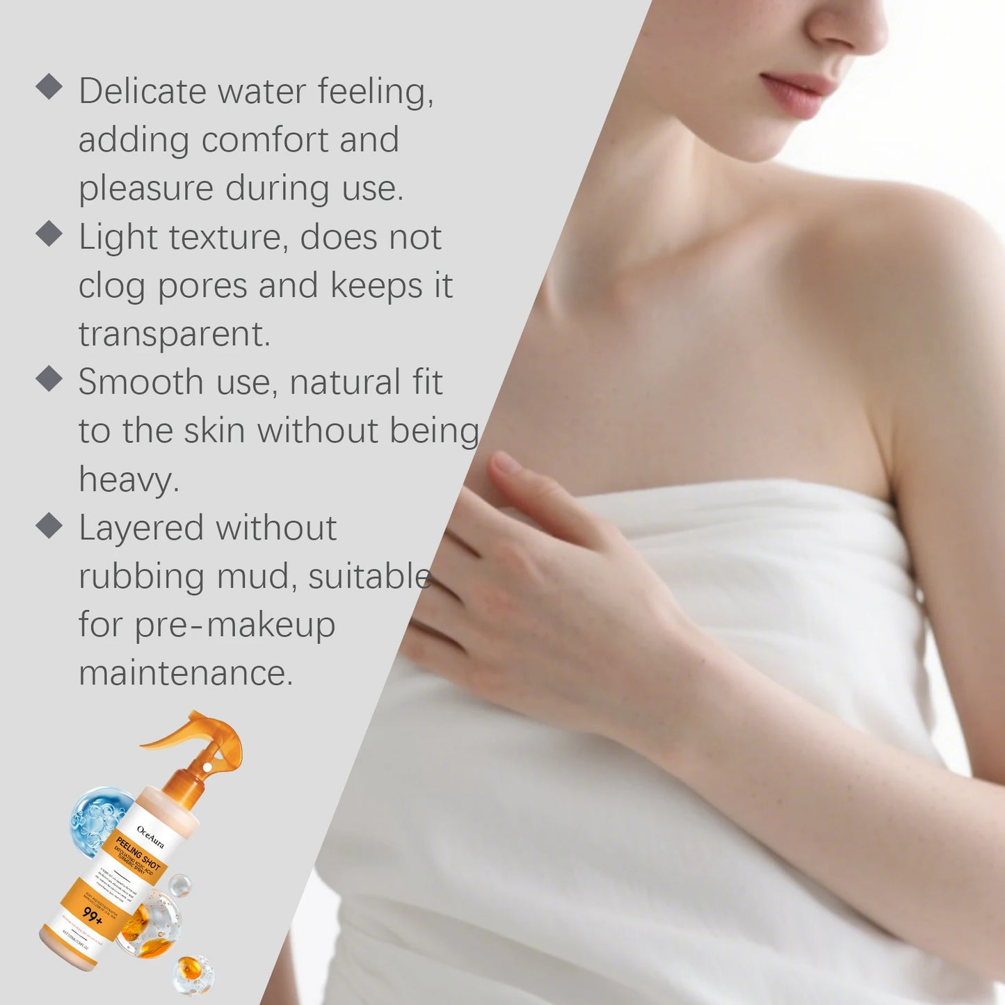 Kojic Acid Turmeric Exfoliating Body Spray – Brighten & Smooth
