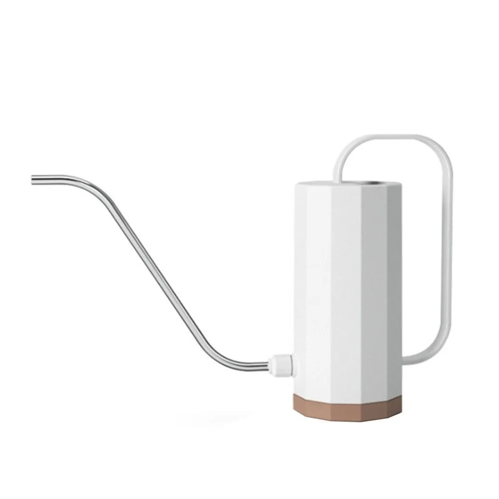 1.2L Watering Can – Long Spout, Stainless Steel & Removable Nozzle
