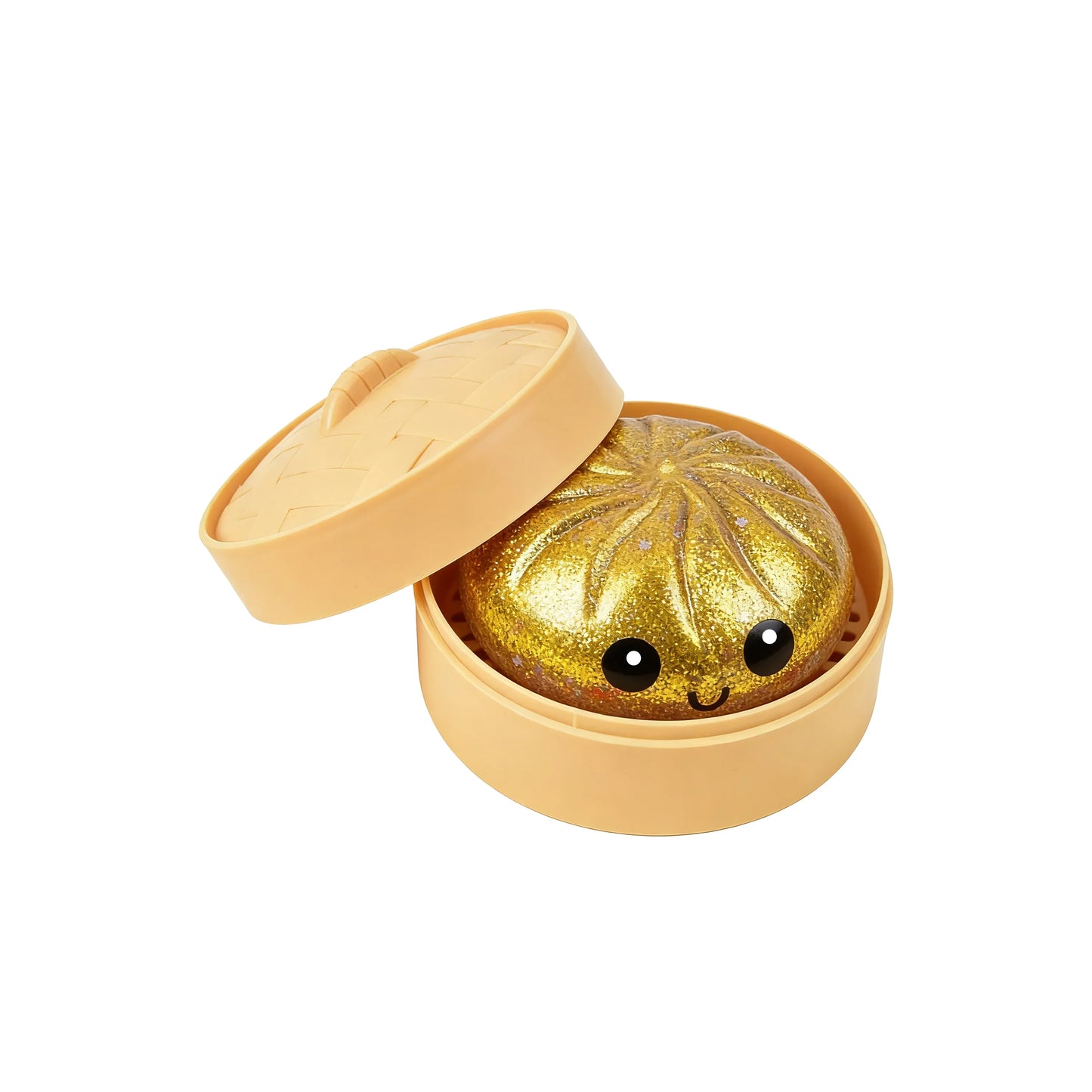 Crystal Bun Squeeze Toy – Slow Rising Squishy Fidget Kawaii