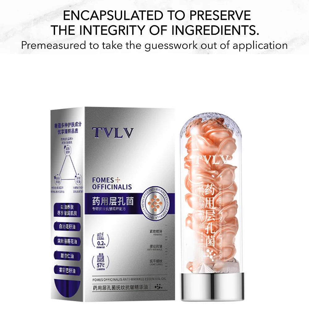 3 Capsules Rose, Squalane Anti-Aging Night Serum for Face Facial Antioxidant Nourishing, Brightening, Moisturizing Skin Repair Peaceful Pleasures Health and Wellness