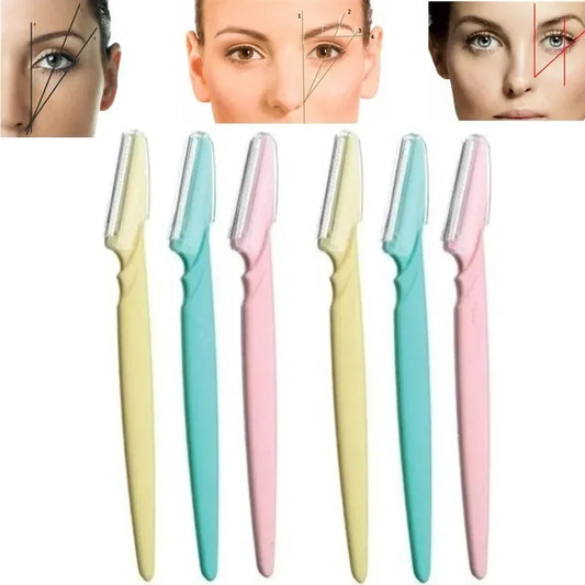 Eyebrow Trimmer Razor Set – 10 Pcs Face Hair Shaping Tool Eyebrow Trimmer Razor Peaceful Pleasures Health and Wellness