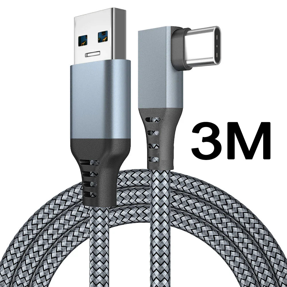 5M USB-A to USB-C Link Cable for Meta Quest 2 VR Headset