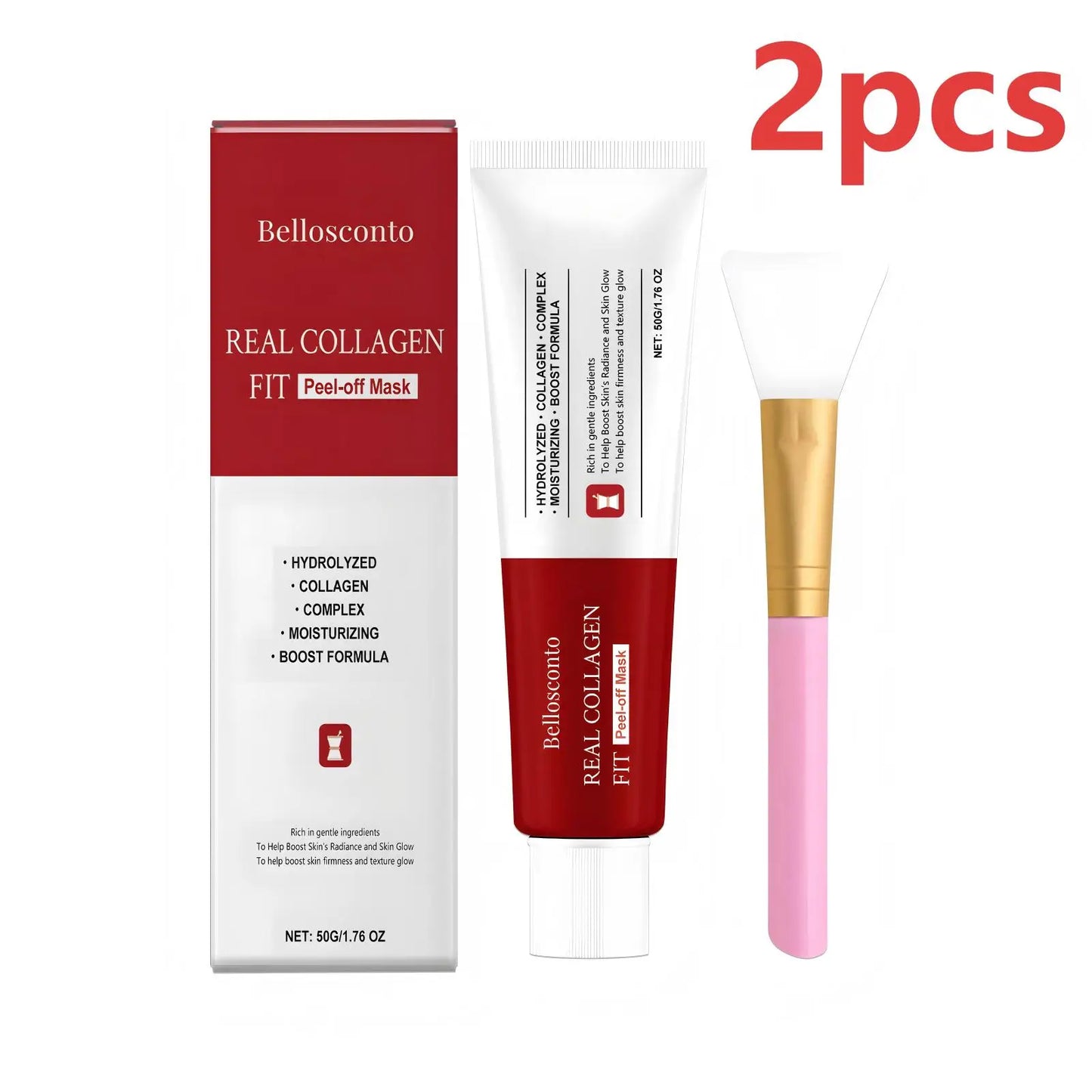 Collagen Peel-Off Mask – Overnight Moisturizing Glow Face Mask