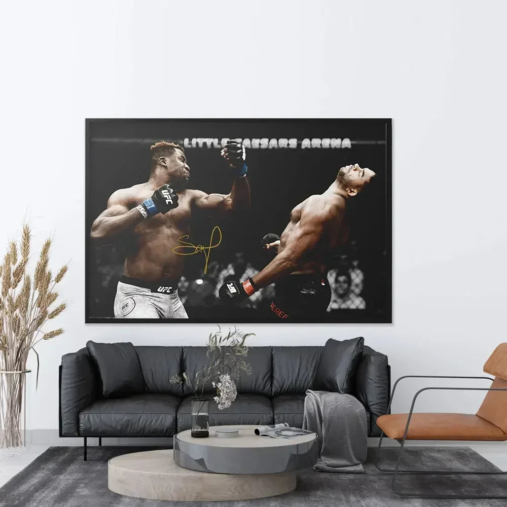 Boxing Canvas Wall Art – McGregor, Pettis & Benavidez Print Canvas Wall Art Peaceful Pleasures Health and Wellness