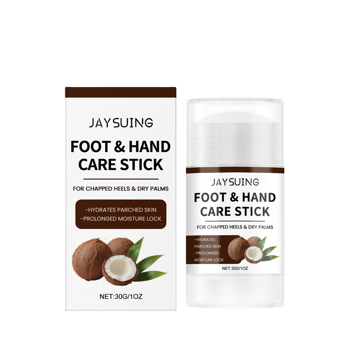Coconut Oil Moisturizing Stick – Deep Hydration Dry Cracked Skin