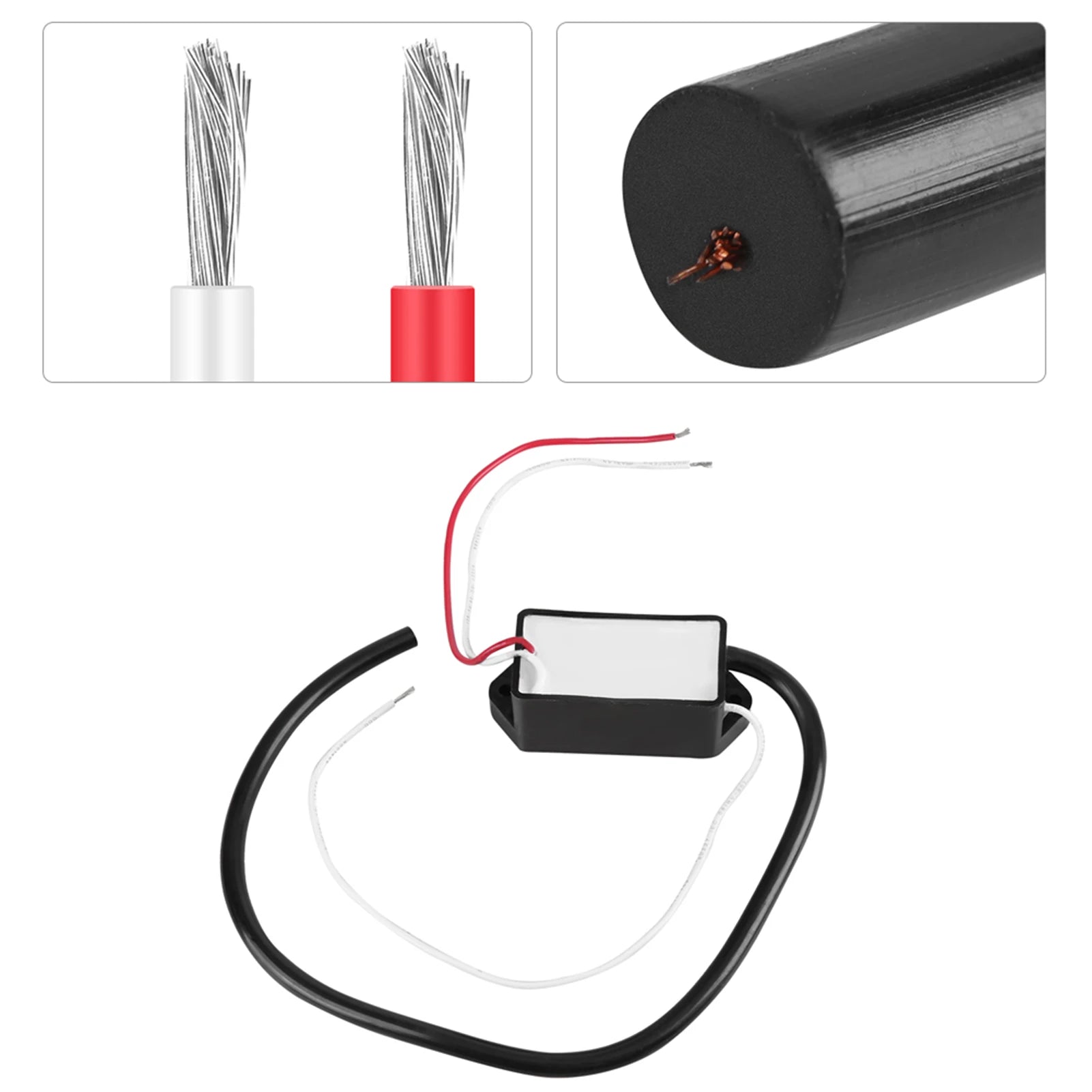 Pulse Coil Module High Voltage Generator DC3.6V/4.8V/6V/12V High Voltage Pulse Generator DC 3kV-11kV Super Electric Arc Module Peaceful Pleasures Health and Wellness