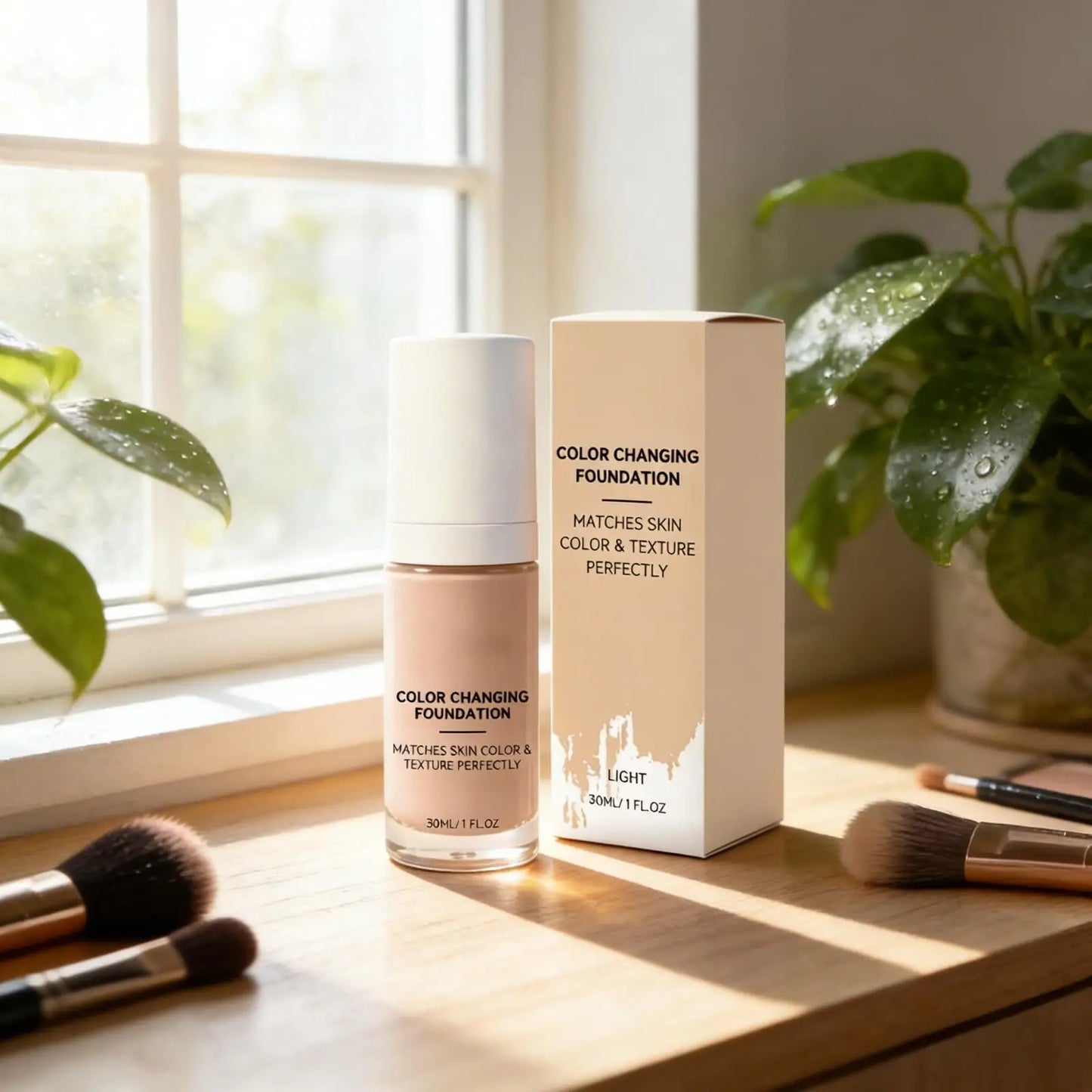 Color Changing Foundation for Mature Skin 30ml Peaceful Pleasures Health and Wellness