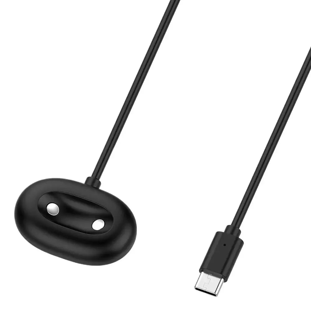 100CM Magnetic Fast Charging Cable Base for Google Pixel Watch 4 41mm 45mm, Smartwatch Charger Dock Power Cord Accessories Peaceful Pleasures Health and Wellness black