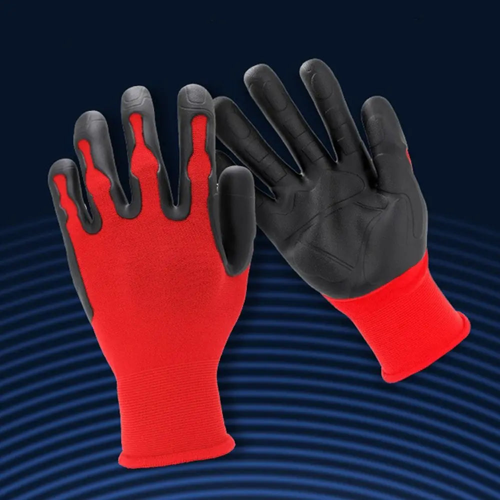 Breathable Gardening Work Gloves Nylon Waterproof Protective Gloves Safety Ergonomic Professional Gloves Landscaping" Peaceful Pleasures Health and Wellness