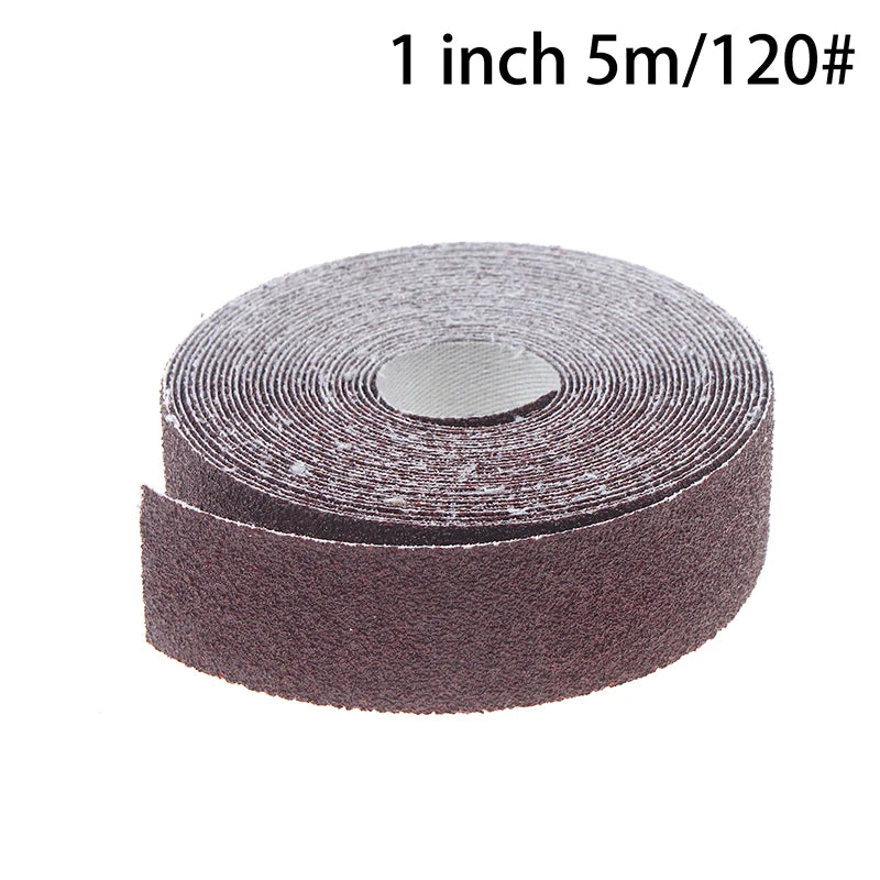 1 Inch Emery Cloth Rolls Continuous Sandpaper For Wood Sanding Metal Polishing Car Detailing Peaceful Pleasures Health and Wellness A4
