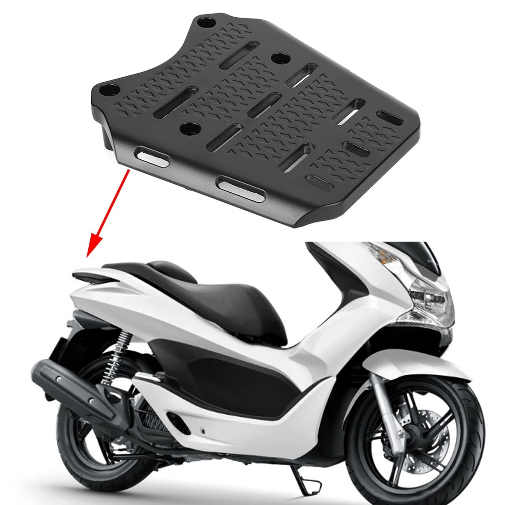 Rear Luggage Rack Carrier Motorbike Alloy Tail Case Bracket Extender
