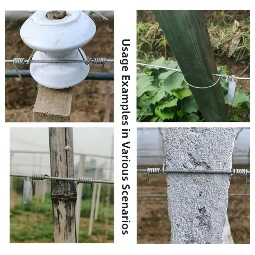 Garden Wire Twisters Tool Built Thick Wires Support Greenhouse