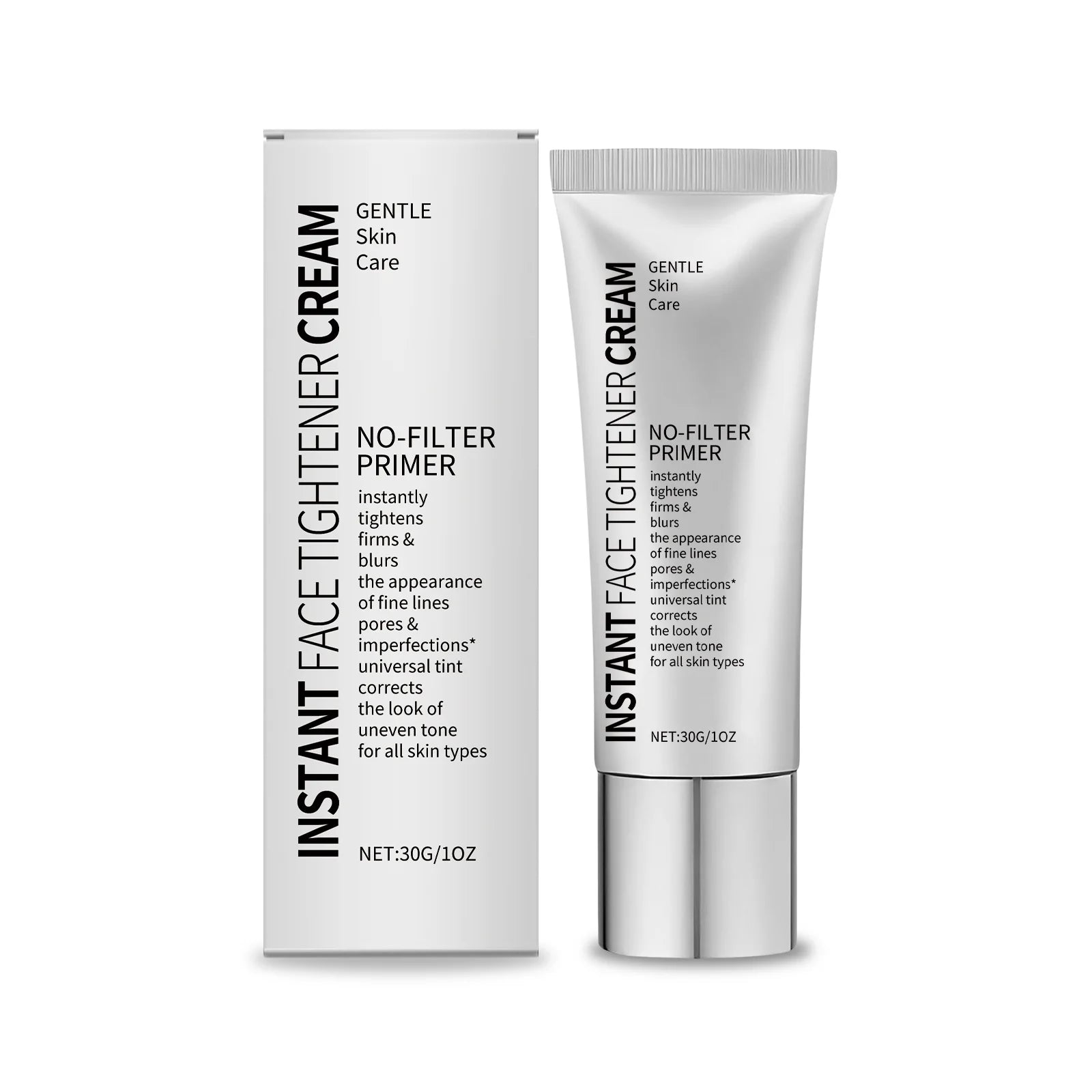 Face Primer Cream Light Moisturizing Brighten Skin Color Oil-Control Reduce Dullness Anti Wrinkle Smoothing Fine Lines Face Care Peaceful Pleasures Health and Wellness 30g boxed