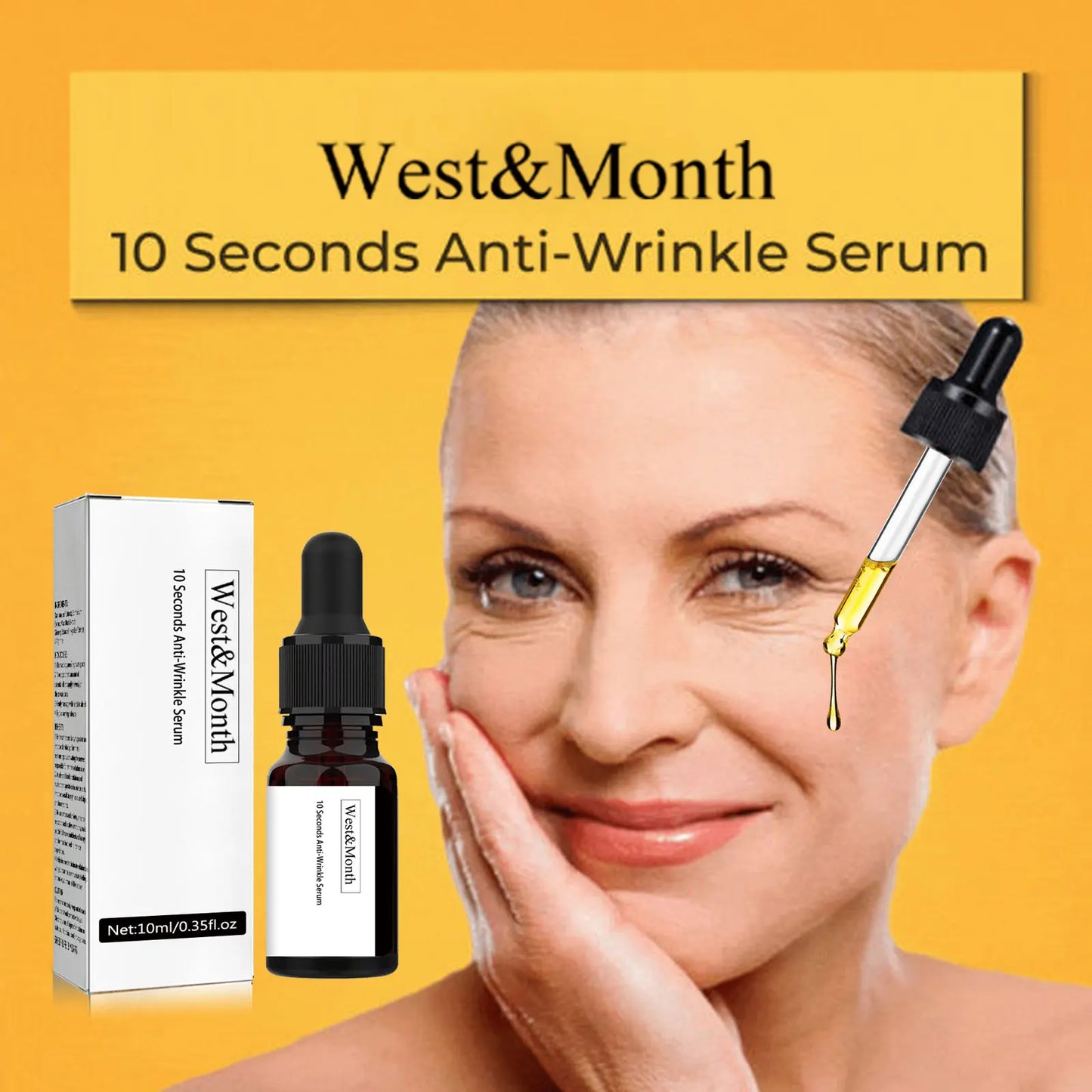 WEST MONTH Anti-Wrinkle Serum – Face, Neck & Forehead Firming