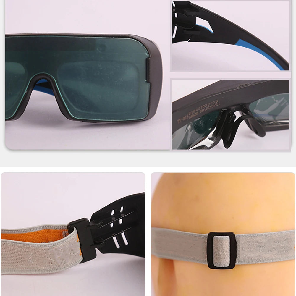 Solar Auto Darkening Welding Glasses Safety Protective Argon Arc Welding Electric Welding Glasses Practical Welding Glasses Peaceful Pleasures Health and Wellness