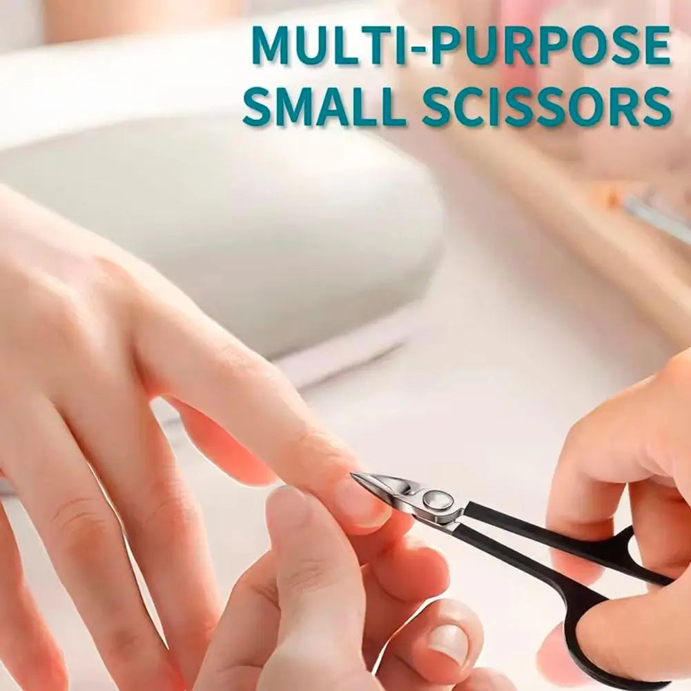 Precision Curved Cuticle Nipper | Stainless Steel Sharp Blades
