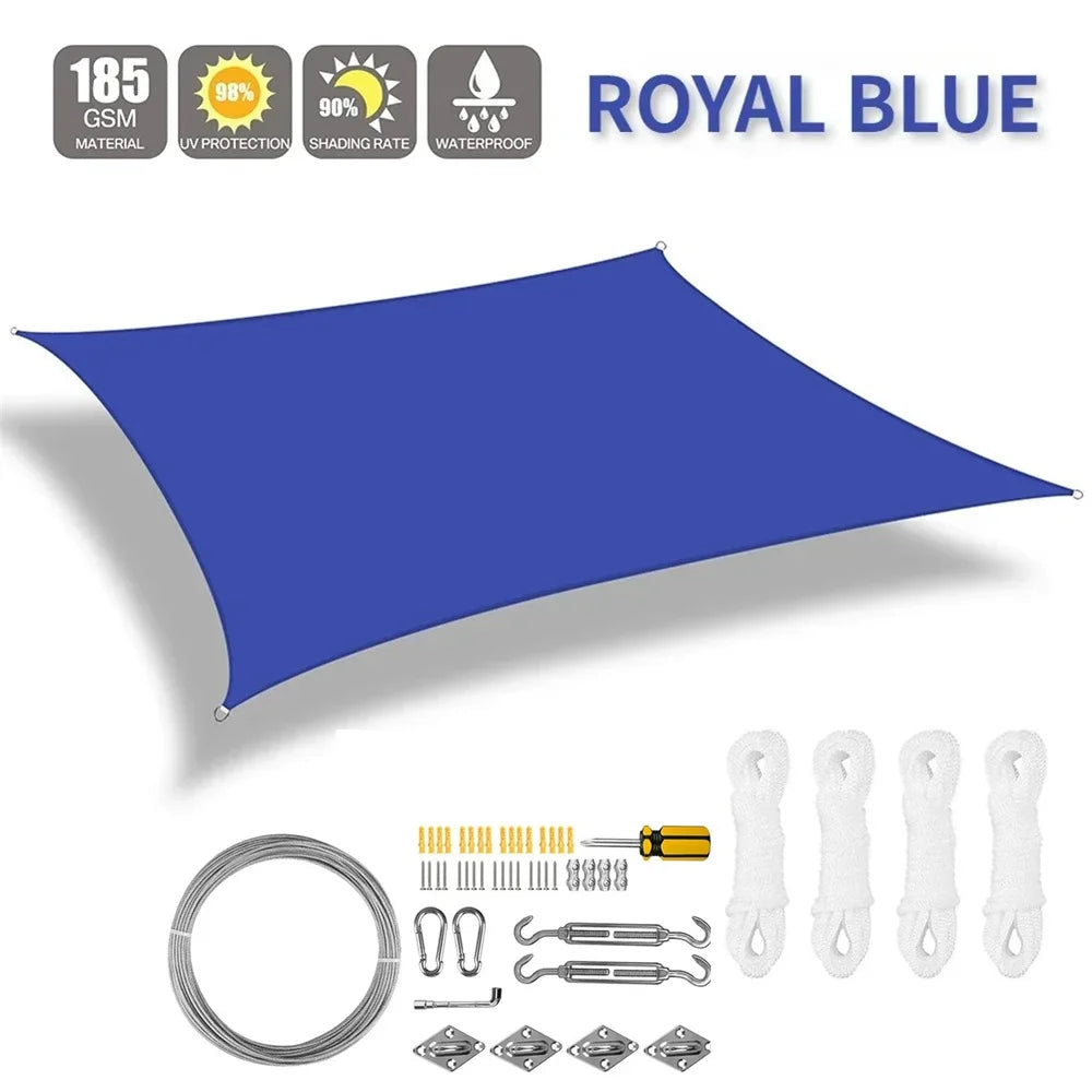 UV Block Shade Sail Canopy – Water Resistant Sun Shelter