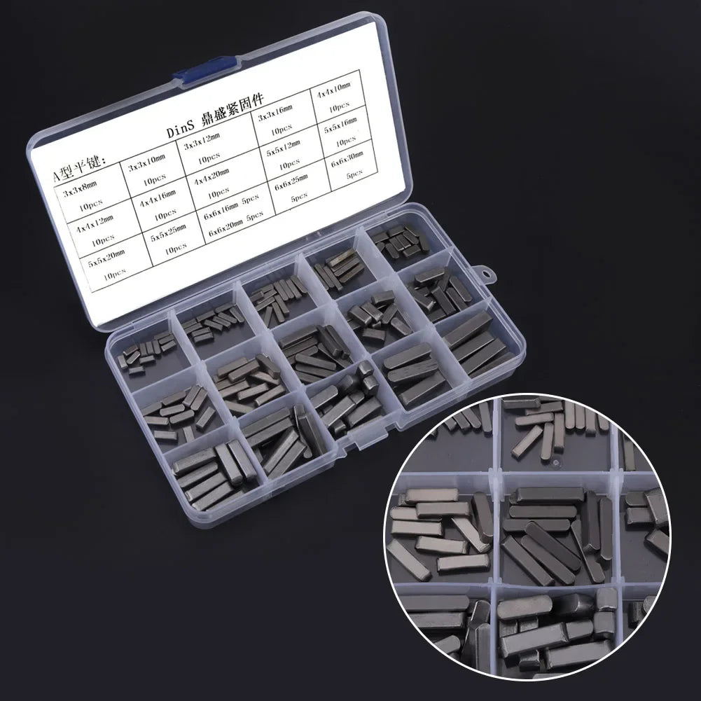 Round Ended Key Parallel Drive Shaft Keys Tools