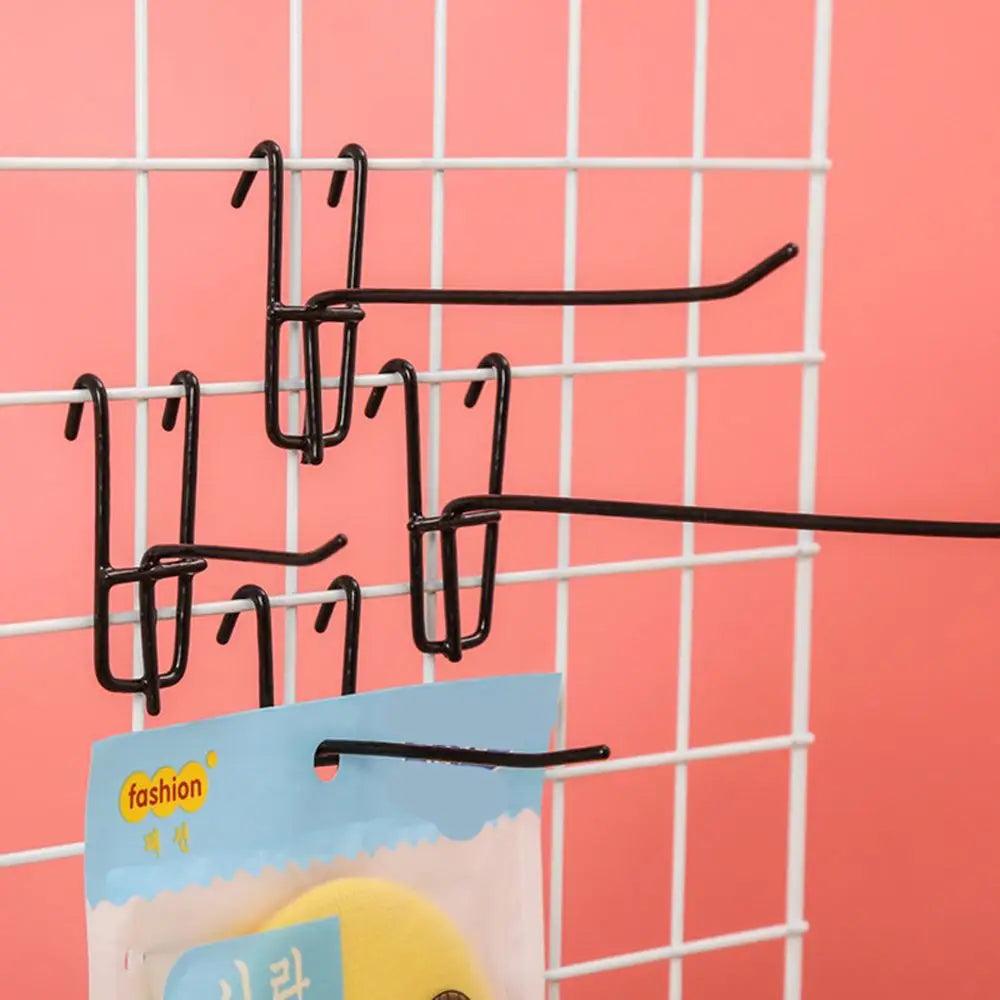 Metal Wire Netting Display Hooks | Grid Shelf Hook 5–20 cm