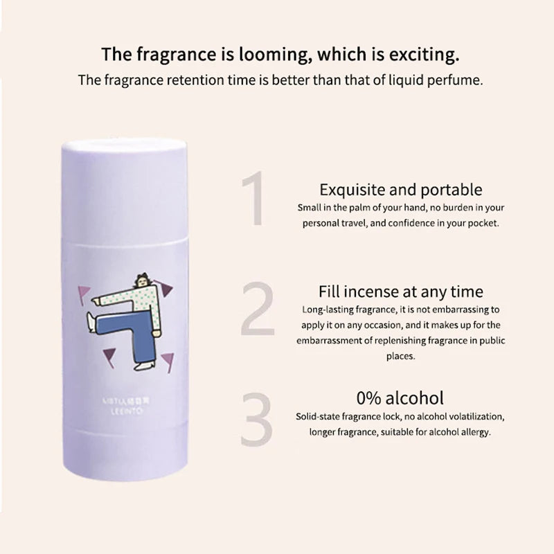 MBTI Solid Fragrance Deodorant – Alcohol-Free Unisex 15g