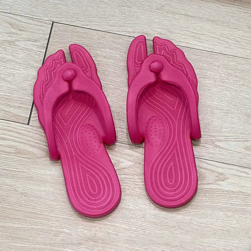 Foldable EVA Flip-Flops | Travel Portable Beach Slide Sandals