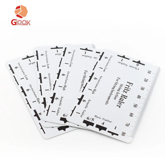 Guitar Pitch Caliper Electric Measurement String Height Data Ruler Peaceful Pleasures Health and Wellness