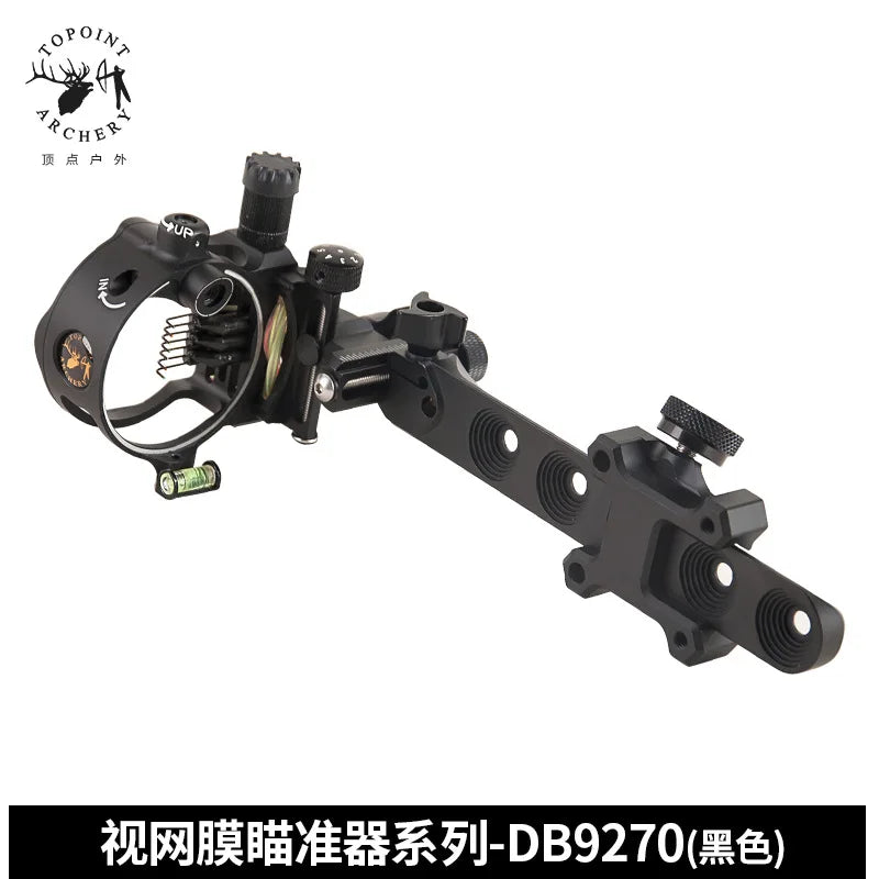 Topoint 5 7 Pin Bow Sights Compound Archery Sight DB Series Retina