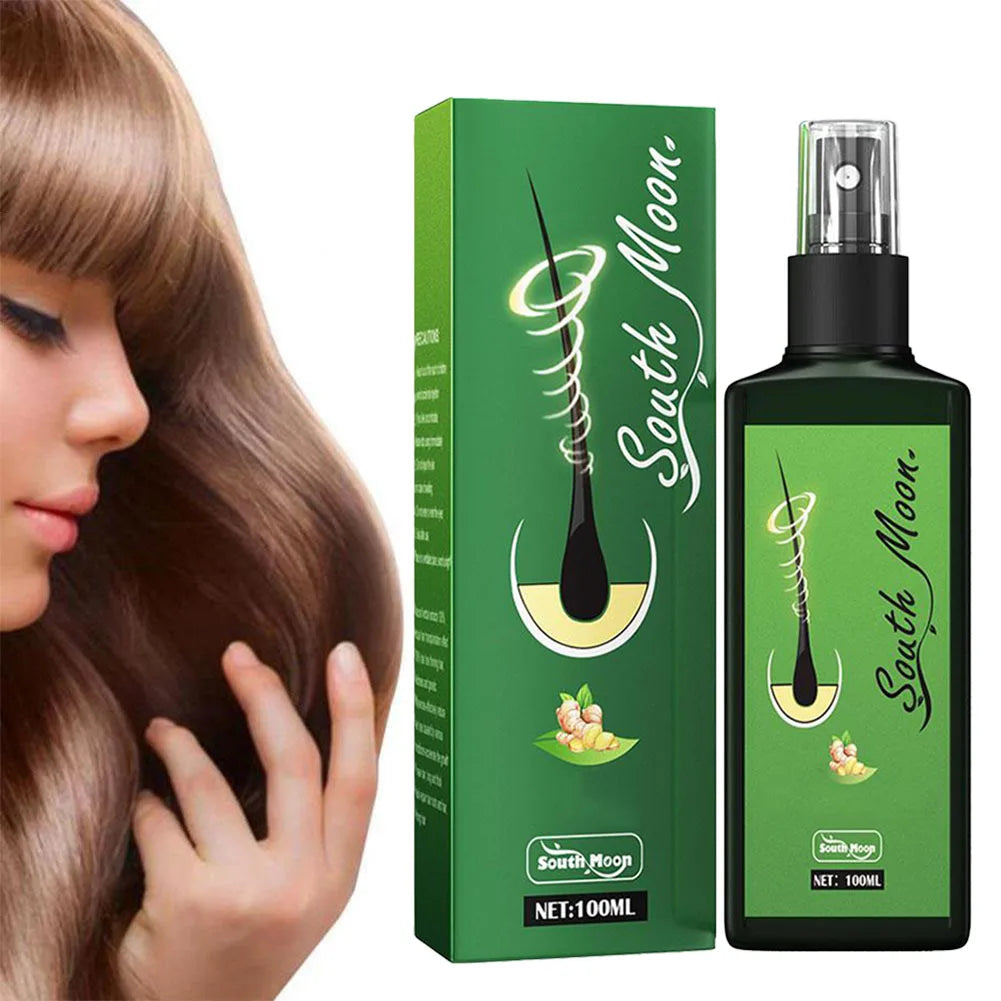 100ml Ginger Hair Care Spray Product Natural Hair Care Serum Nourish Damaged Hair Care Products Beauty Health Peaceful Pleasures Health and Wellness