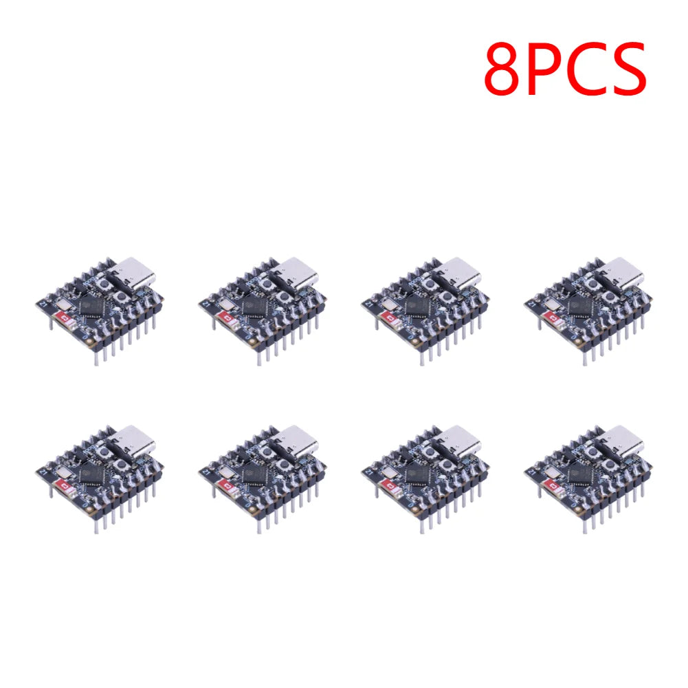 1-10PCS ESP32-C3 Development Board ESP32 C3 SuperMini WiFi Bluetooth-Compatible Board Development Board CORE Board for Arduino Peaceful Pleasures Health and Wellness Welded 8PCS