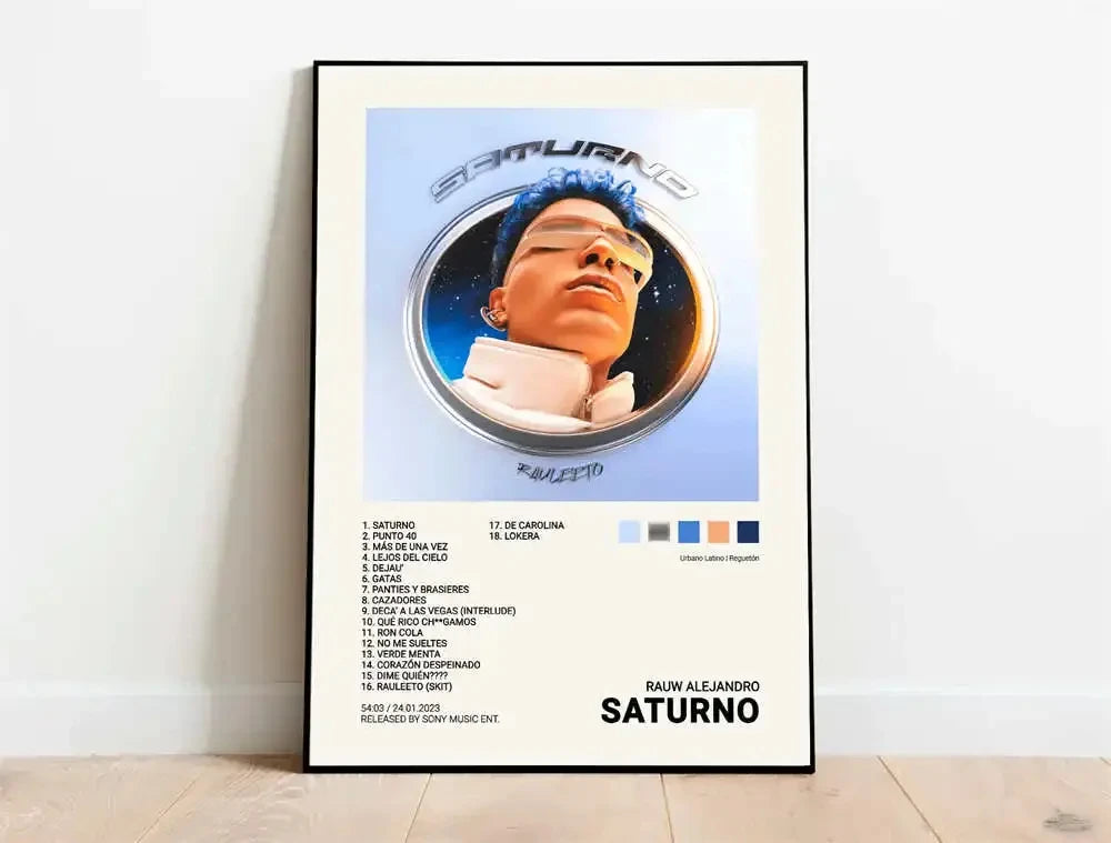 Nordic Pop Rapper Quevedo Poster Aesthetics Mora Feid Eladio Carrion Rauw AlejanDro Music Album Canvas Print Wall Art Home Decor Peaceful Pleasures Health and Wellness QPHL005-11 80x120cm No Frame