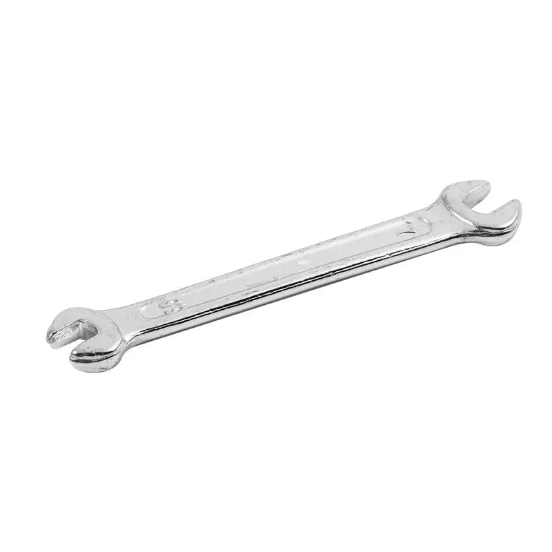 A36T-5X Silver Tone 5.5Mm X 7Mm U Shape Double Open-Ended Wrench Tool Peaceful Pleasures Health and Wellness
