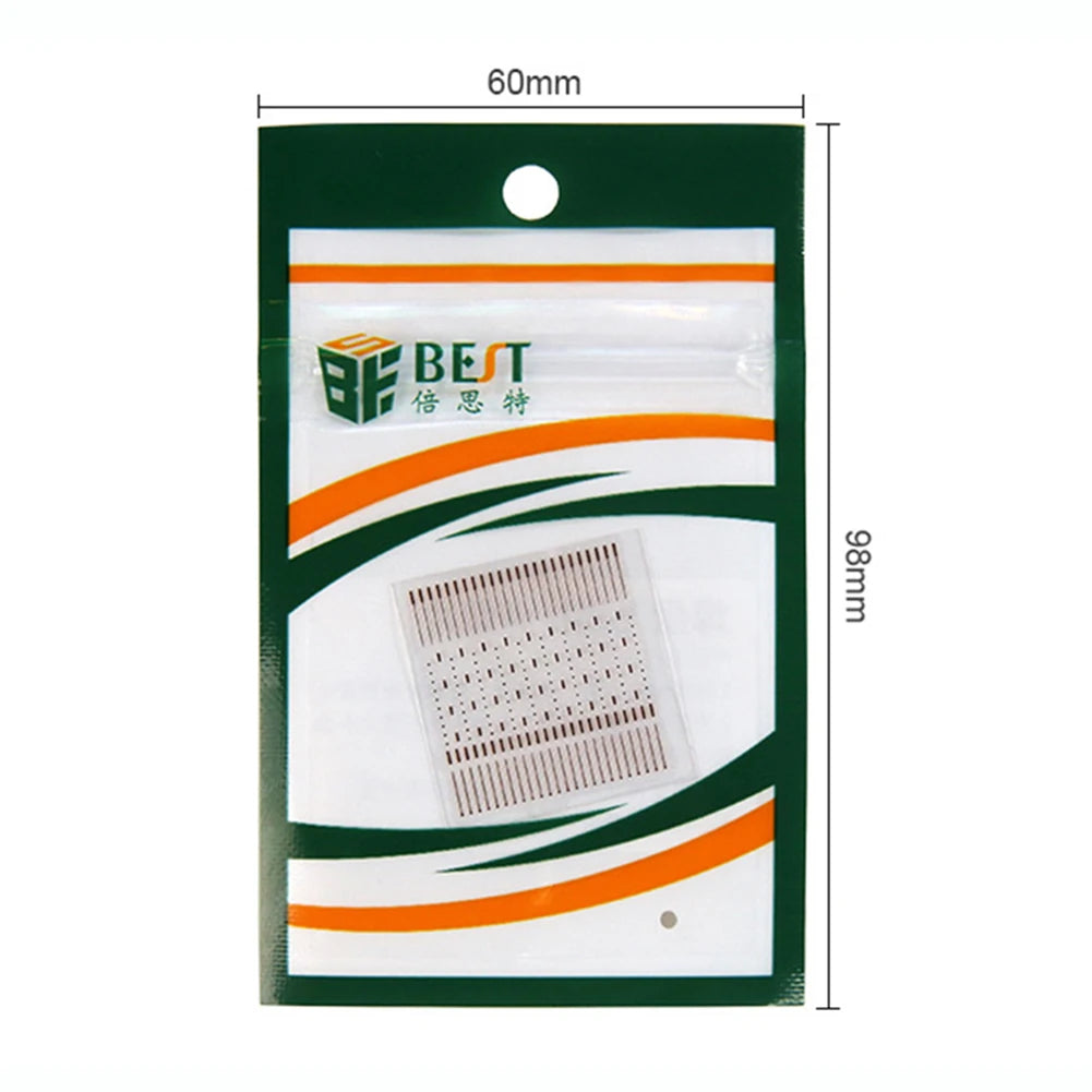 208 Dot Repair Spots Jumper Wire Spot Fixing Soldering Lug Copper Solder Piece Solder Sheet for Dot-faded Welding Plates Repair Peaceful Pleasures Health and Wellness