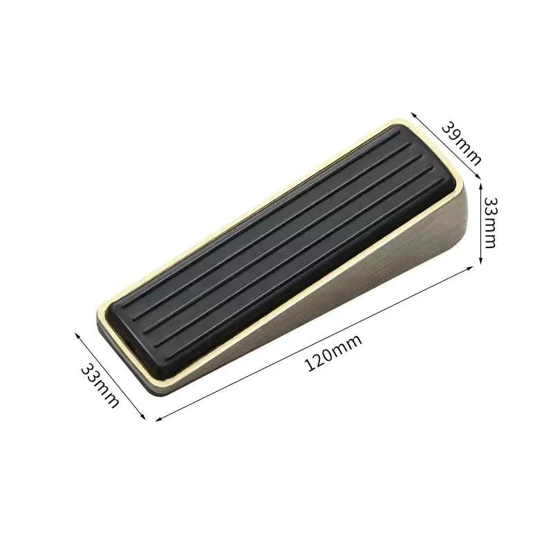 New Heavy Duty Door Stopper Adjustable Spring Loaded Wedge For Bottom Of Door Tall Non-Slip Door Stop For Home Office Dodgers Peaceful Pleasures Health and Wellness A3