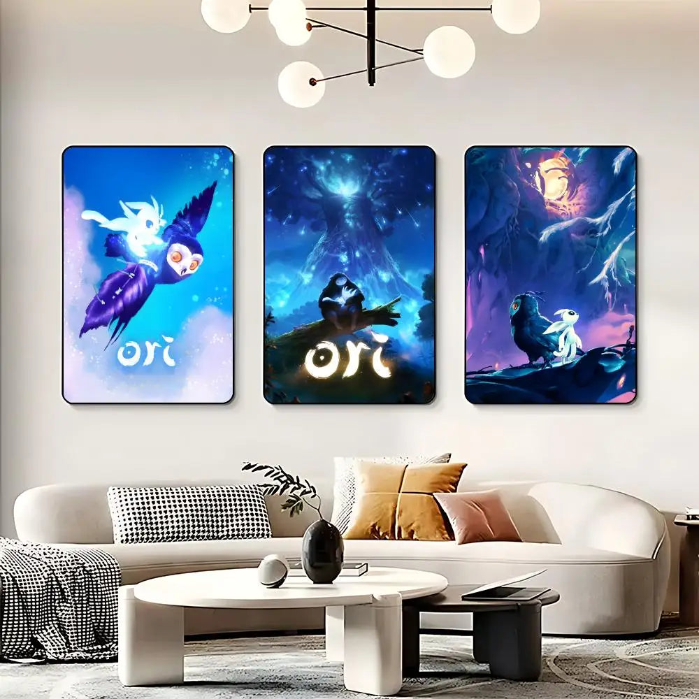 Game O-Ori HD Self-Adhesive Waterproof Wall Art Poster | Decor Wall Art Poster Peaceful Pleasures Health and Wellness