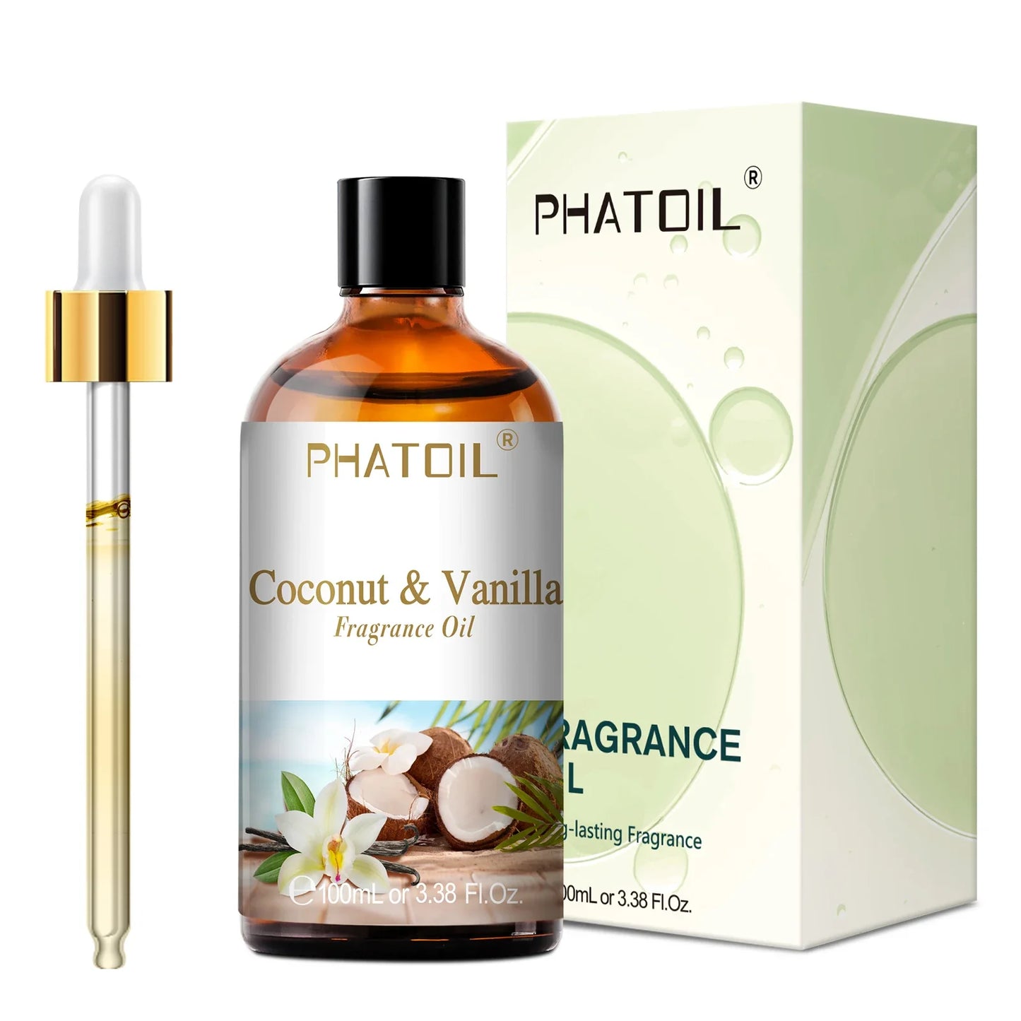 PHATOIL 100ml Fragrance Oil with Glass Dropper | Aroma Oils
