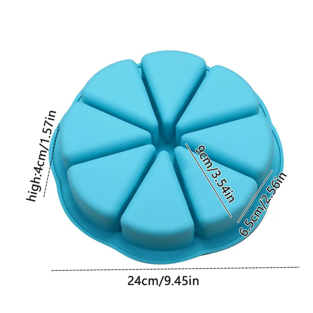 Silicone Brownie & Cake Baking Mold – Non-Stick 6-Cavity Pan