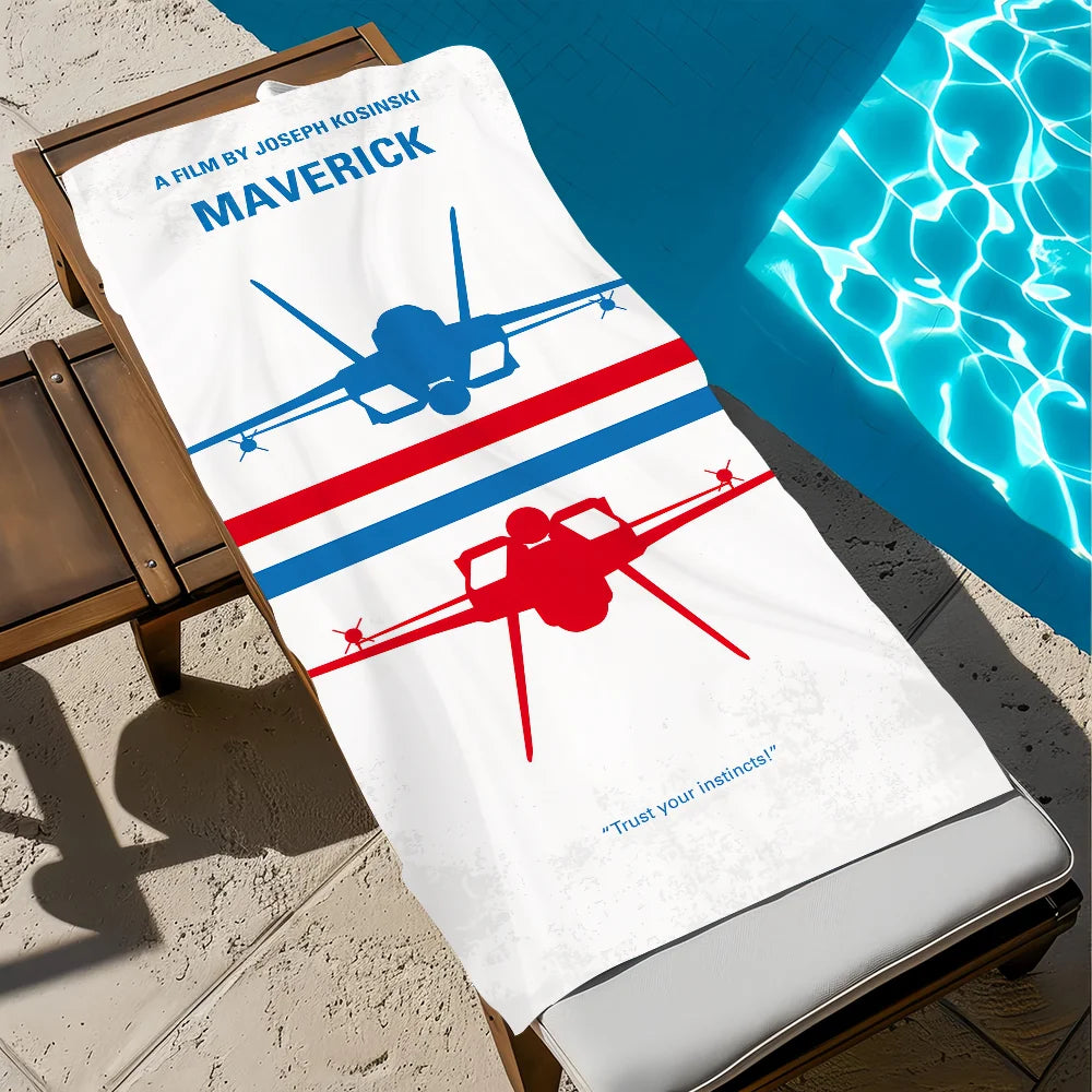 Quick-Dry Beach Towel | Soft Microfiber Pool & Travel Towel Quick-Dry Beach Towel Peaceful Pleasures Health and Wellness z4 STJ40x70CM