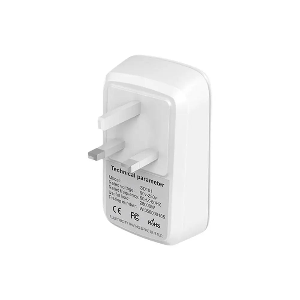 Intelligent Power Saver Plug – Household Electricity Saving Box with Leakage Alarm (SD101) Peaceful Pleasures Health and Wellness UK Standard