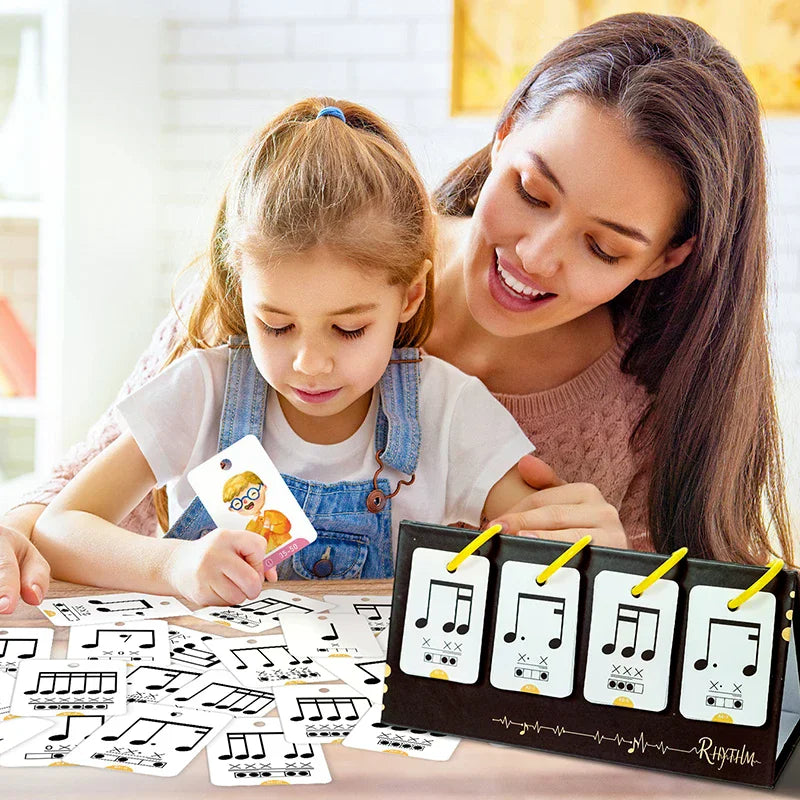 72-Piece Music Flashcards – Notes, Rhythm & Instruments
