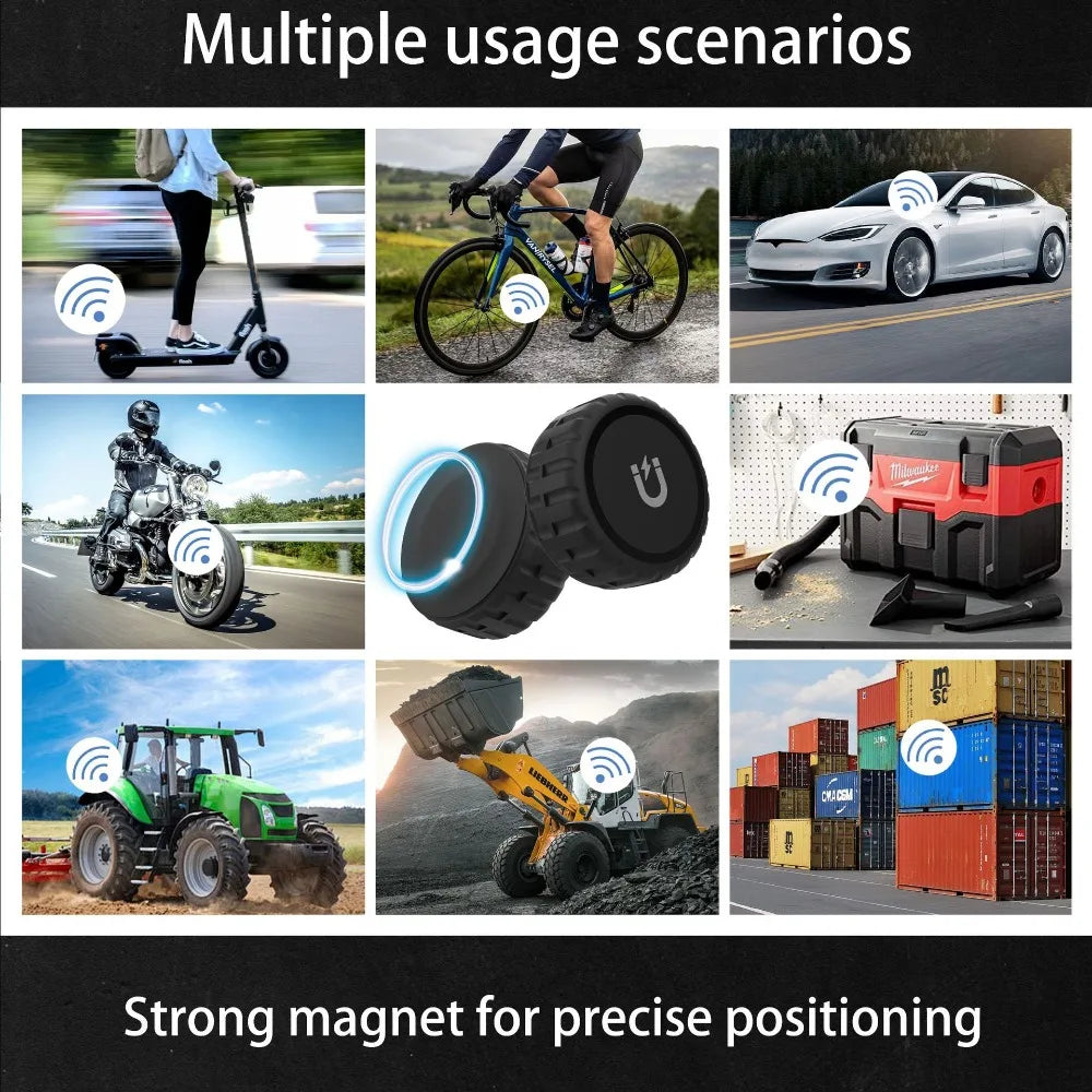 Case Airtag CaseSuper Magnetic Chuck GPS Tracker for Cars Bikes Motorcycles Anti-Lost Cases Hidden Waterproof Protective Cases Peaceful Pleasures Health and Wellness