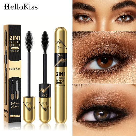 Hello Kiss 4D Silk Fiber Mascara – Waterproof, Volume & Length Silk Fiber Mascara Oasis Select