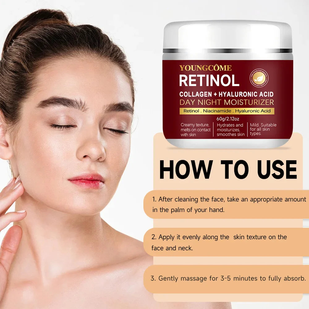 YOUNGCOME Retinol Face Cream – Lifting, Firming & Brightening