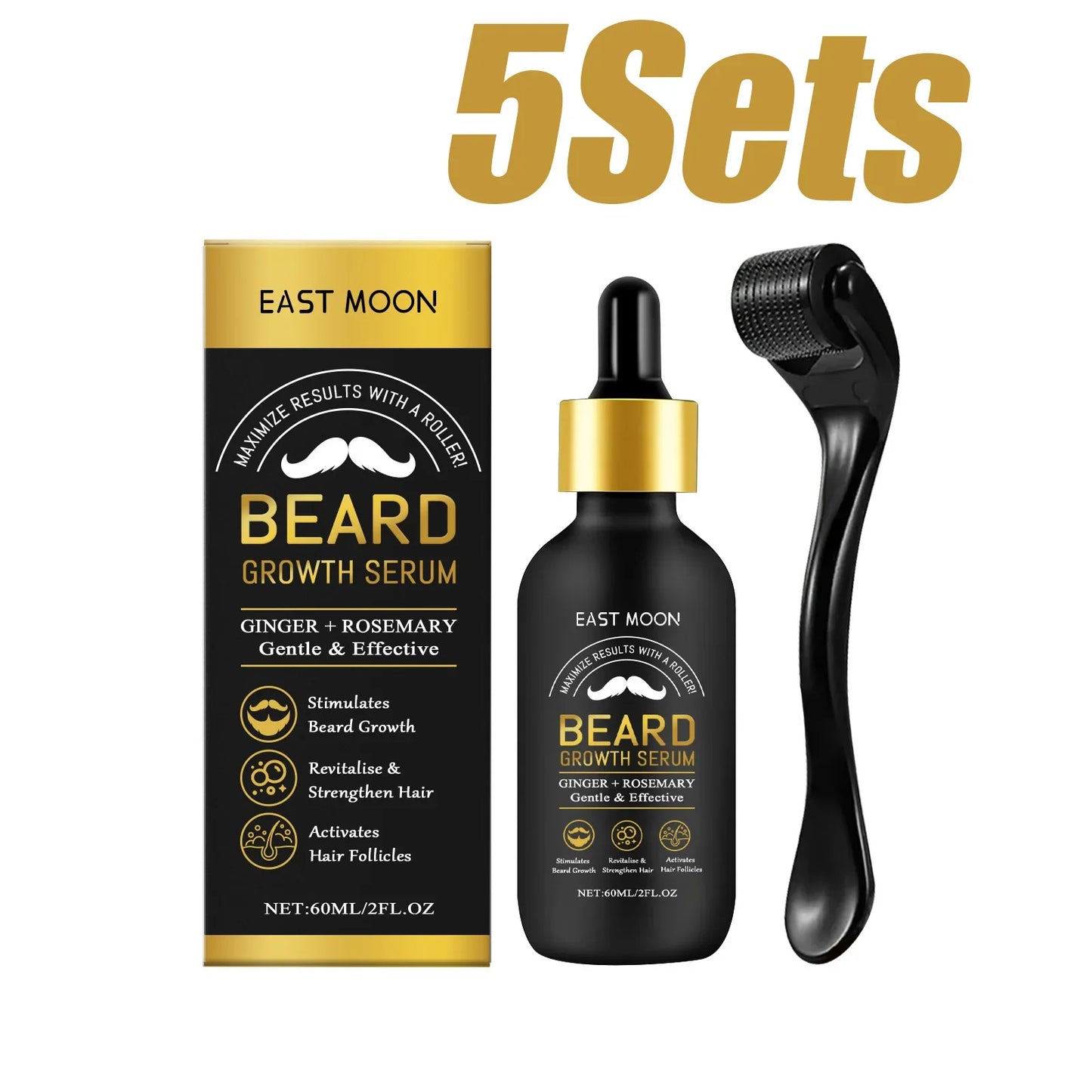 WEST MONTH Beard Thickening Oil & Roller Ball – Men's Care