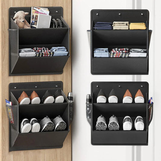Over-the-Door Shoe Organizer | Large Pocket Hanging Shoe Rack Door Shoe Organizer Peaceful Pleasures Health and Wellness