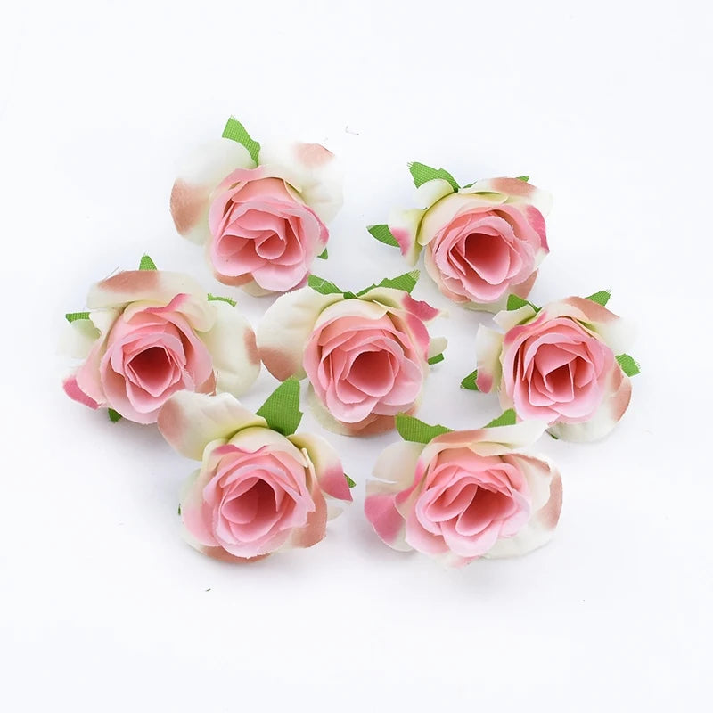 Silk Rose Bud Artificial Flowers – Wedding, Party & Home Decor Artificial Silk Flowers Peaceful Pleasures Health and Wellness color 12 50pcs