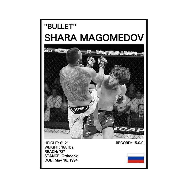 Black and White Boxing Legends Canvas Poster Boxing Inspirational Canvas Painting Print Wall Art for Gym Bedroom Home Decor Peaceful Pleasures Health and Wellness