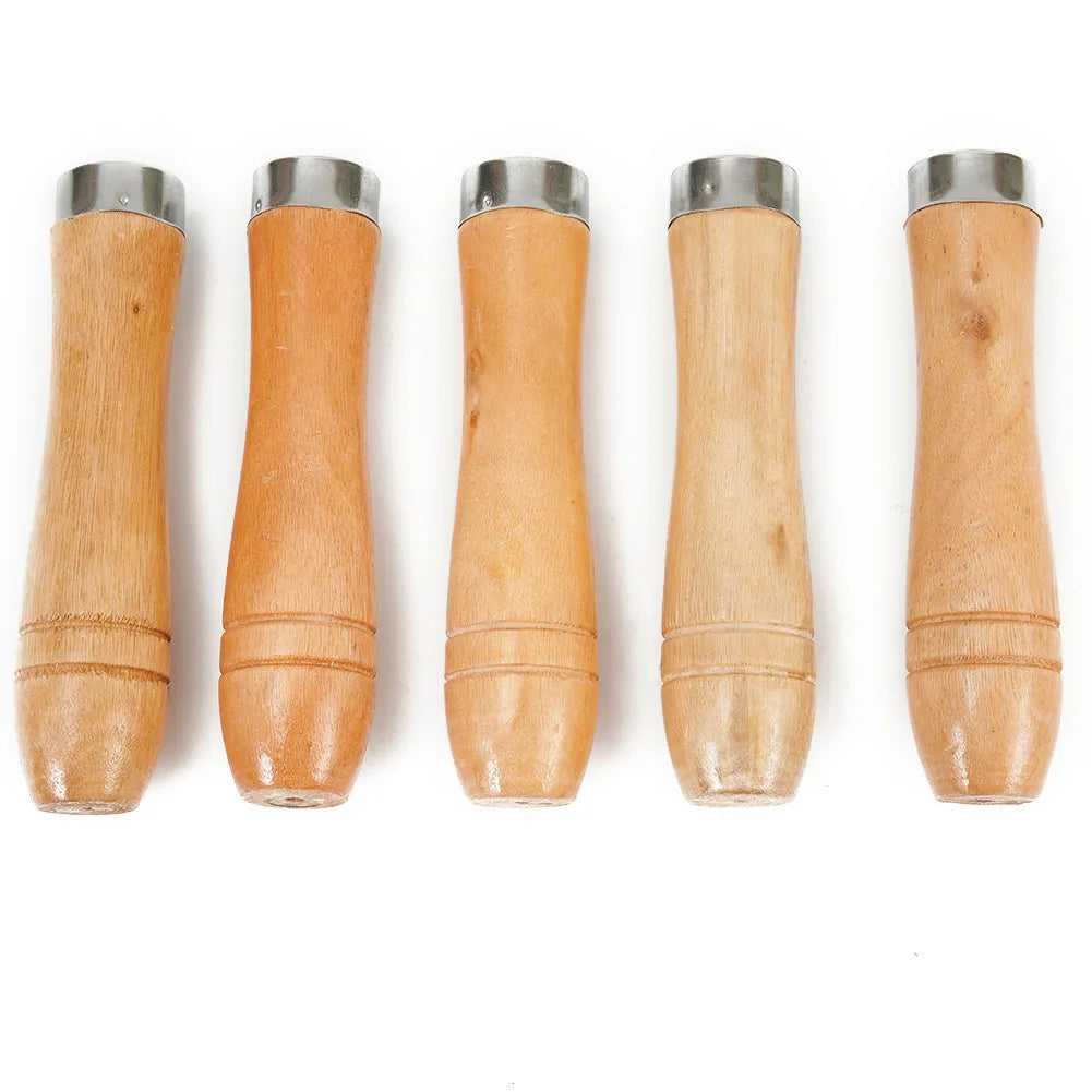 Wooden File Handle Replacement Metal Collar Wide Range Applications
